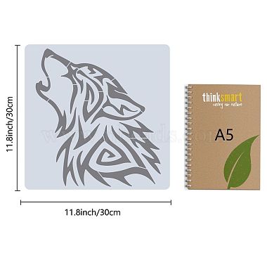 PET Plastic Drawing Painting Stencils Templates(DIY-WH0244-095)-2