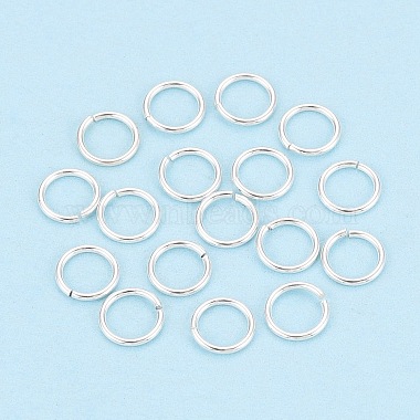 925 Sterling Silver Open Jump Rings(STER-N017-30C-S)-1