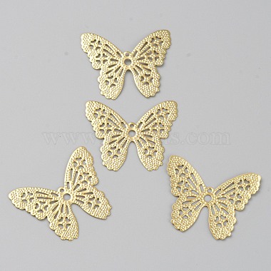 laiton pendentifs en filigrane(FIND-WH0110-644D)-2