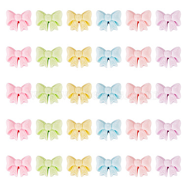30Pcs Opaque Resin Decoden Cabochons(RESI-TADJ0001-13A)-1