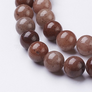 Natural Purple Aventurine Beads(GSR10mmC025)-2