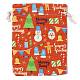 Christmas Theme Cloth Printed Storage Bags(ABAG-F010-02B-03)-1