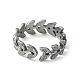 304 Stainless Steel Open Cuff Ring(RJEW-L110-012P)-3