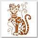 Трафареты для рисования домашних животных(DIY-WH0403-017)-1