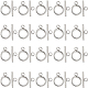 40Stk. 304 Ring-Knebelverschlüsse aus Edelstahl(STAS-SC0007-42B)-1