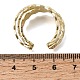 offene Manschettenringe aus Messing(RJEW-F215-04G)-4