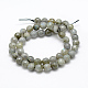 Chapelets de perles en labradorite naturelle (G-P322-28-8mm)-2