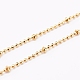 Brass Ball Chain Necklaces(NJEW-JN03373)-2