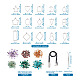 DIY UV/Epoxy Resin Pendant Necklace Making Kits(DIY-TA0008-72)-6
