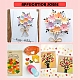 Random Single Color or Random Mixed Color Mini Plastic Craft Paper Punch Sets for Scrapbooking & Paper Crafts(AJEW-L051-16)-5